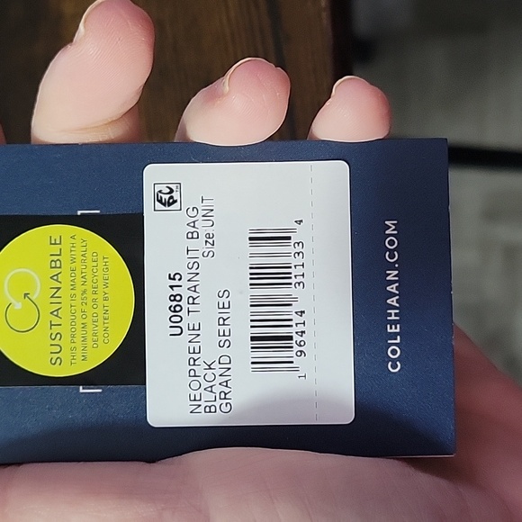 NWT Cole Haan Black Crossbody with Gold Accents - Picture 6 of 6